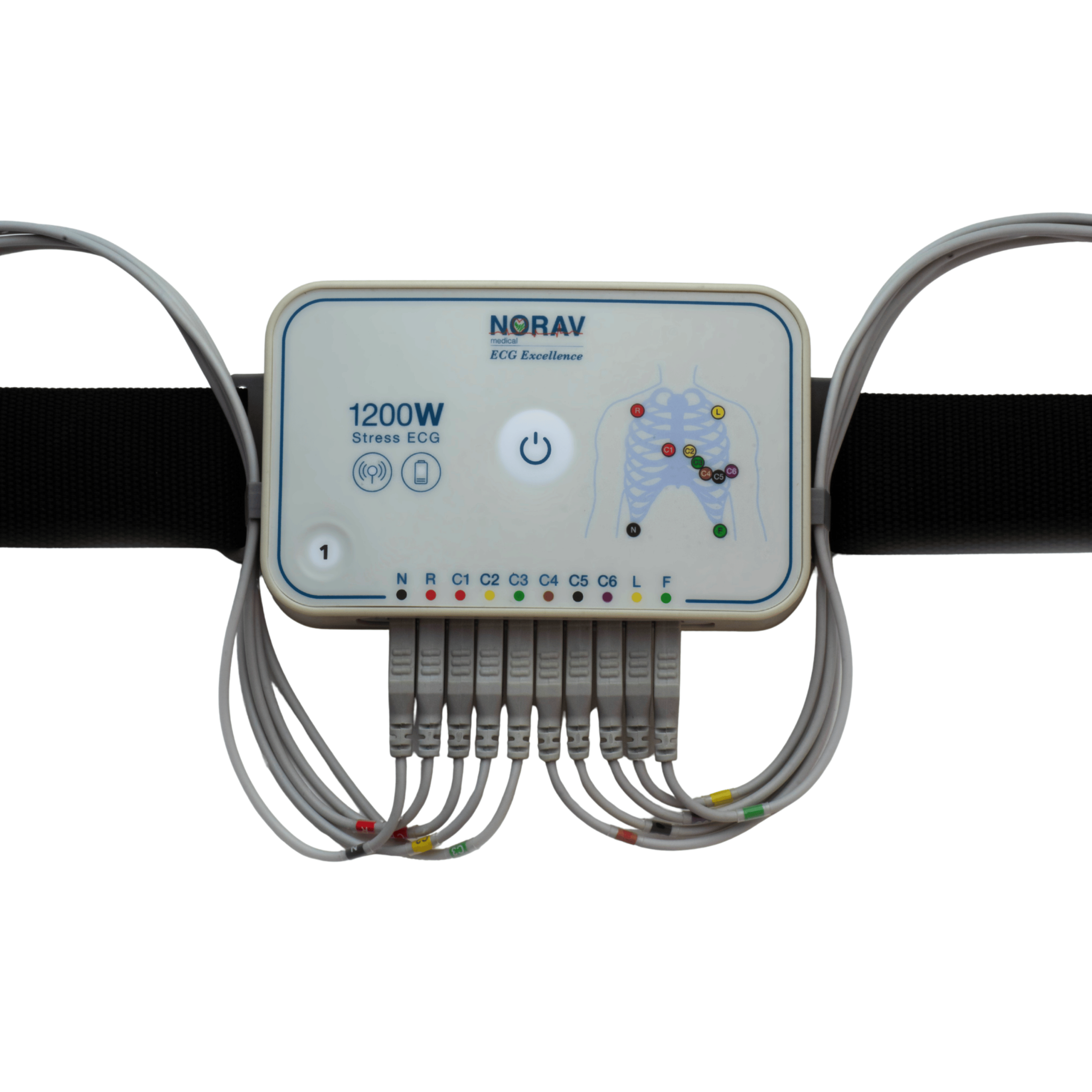 イメディス-IMEDIS:健康管理デバイス MRT1/MRT2/AE-PE Stress Enhanced 1200W - Ultimate Wireless Stress ECG - Norav Medical