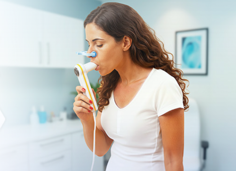 Spirometer System for Pulmonary Function Labs in Hospitals